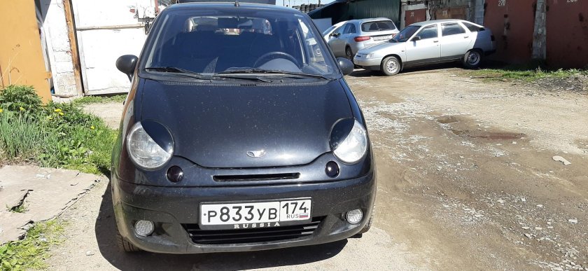 Матиз с ресничками