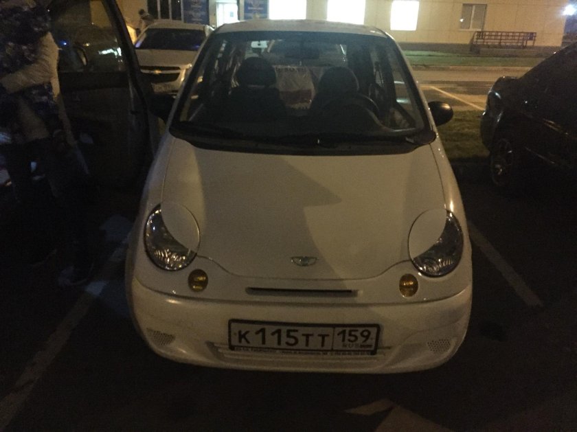 Машина daewoo matiz