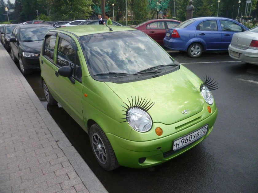 Део Матиз с рксничкамм