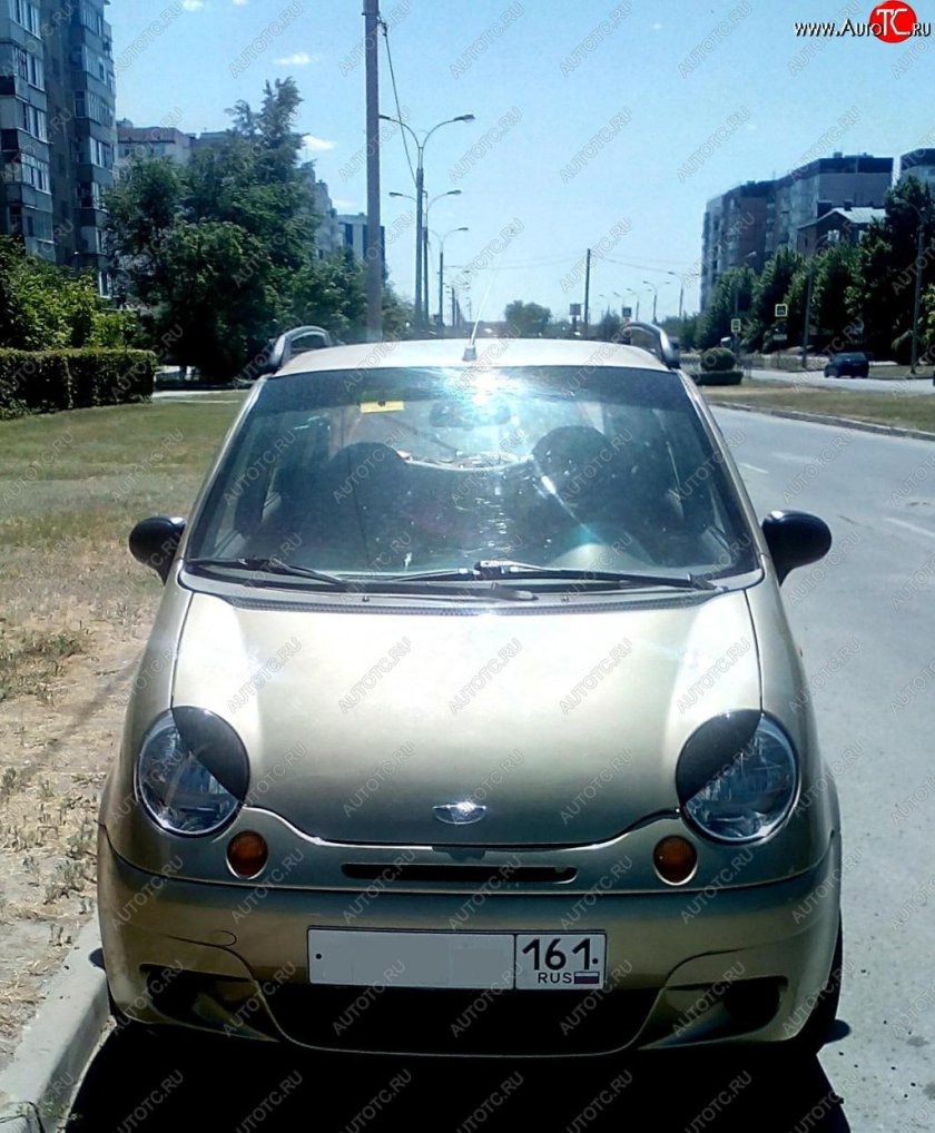 Накладки на фары Матиз