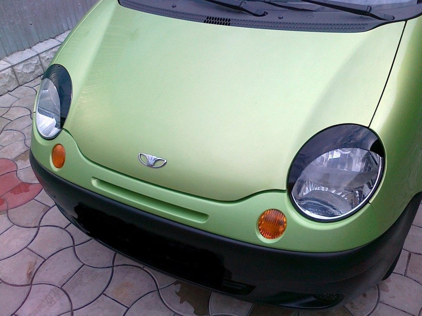 Матиз с ресницами