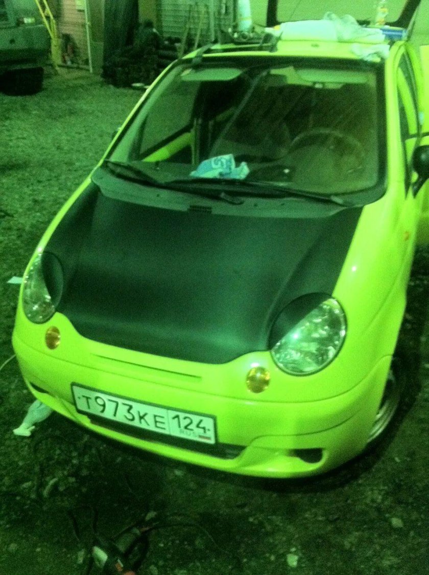 Матиз с ресничками