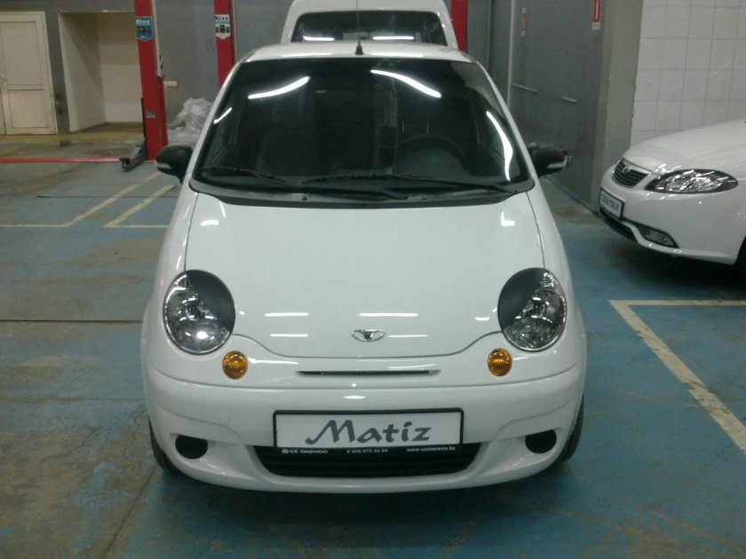 Реснички на фары Daewoo Matiz