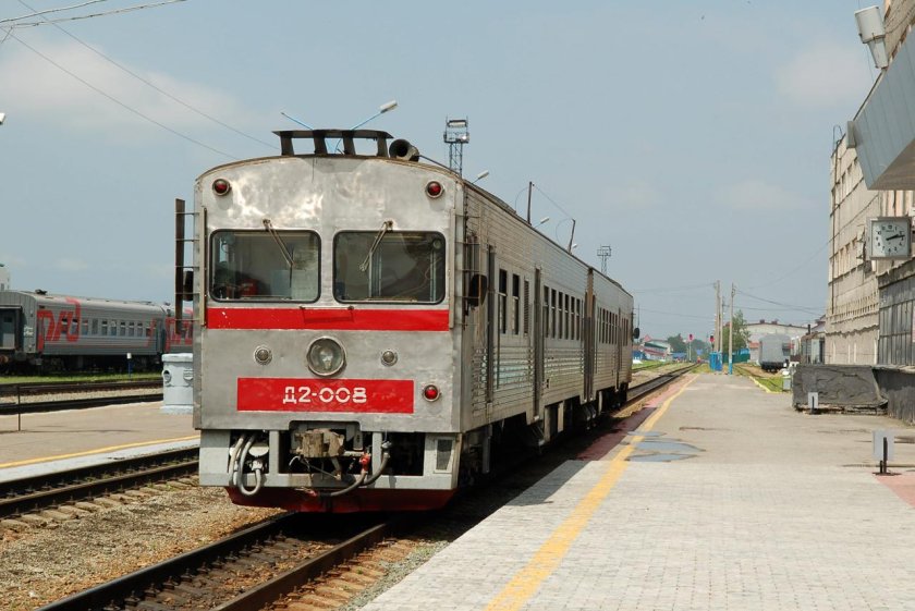 Дизель поезд Сахалин