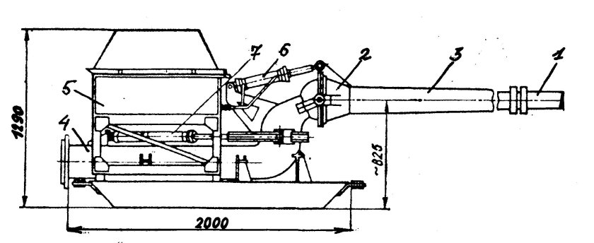 Гидромонитор ГМН-250с чертежи