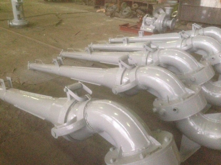 Насос струйный эжектор для сыпучих материалов