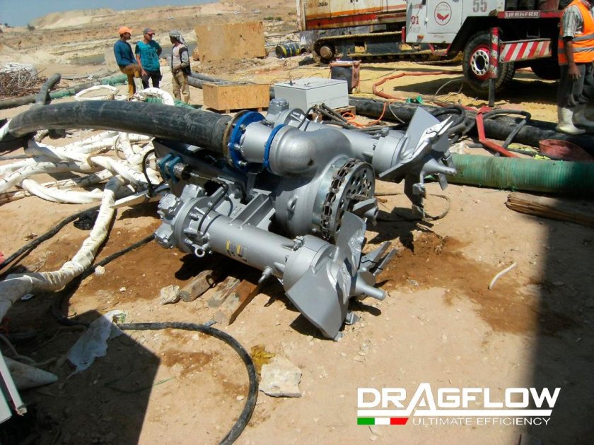 Дноуглубительный насос Dragflow