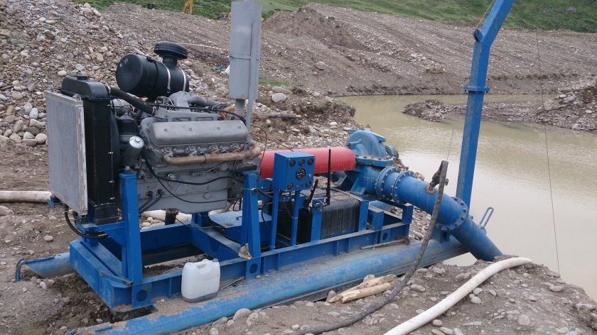 Дизельная насосная станция ЯМЗ 238