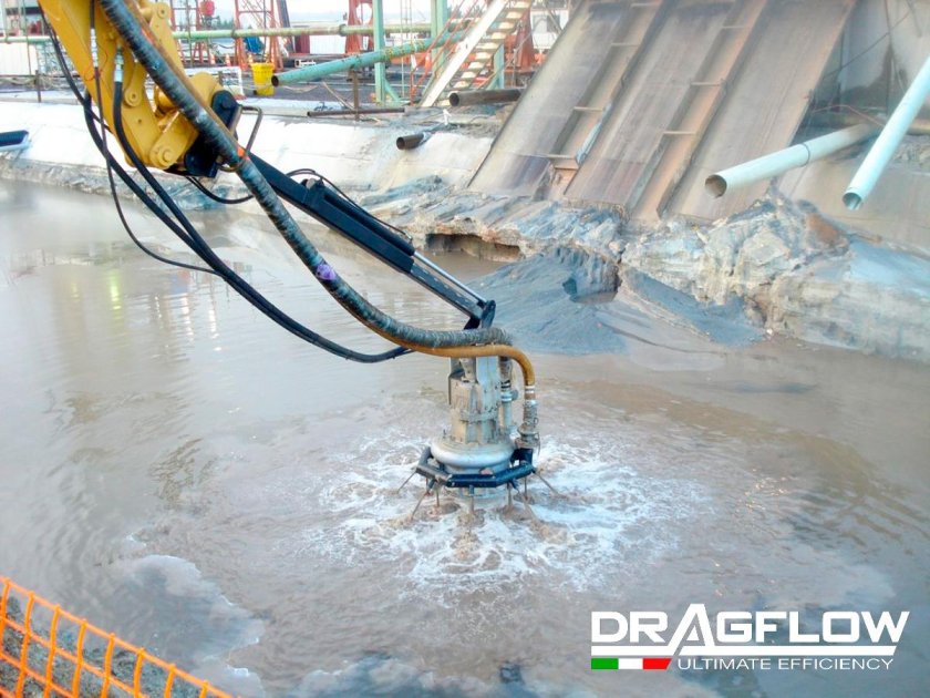 Гидромонитор для земснаряда