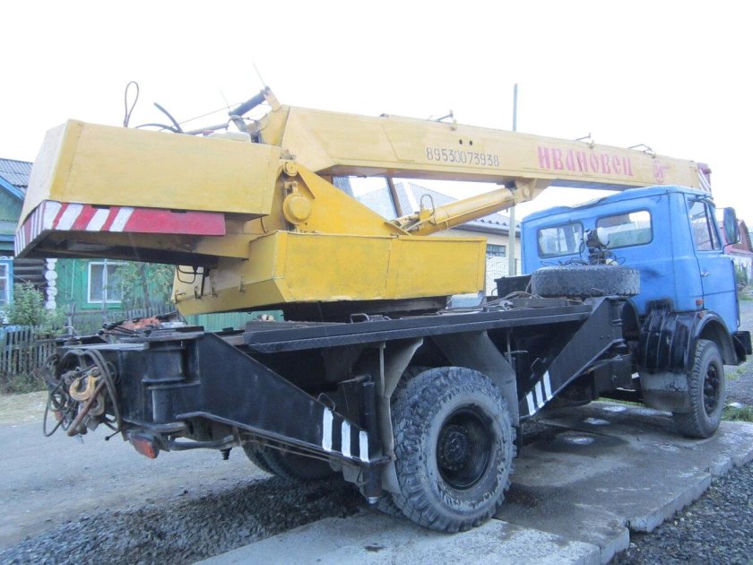 Ивановец автокран