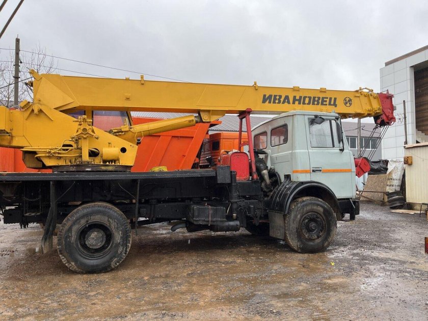 Автокран маз ивановец 16 тонн