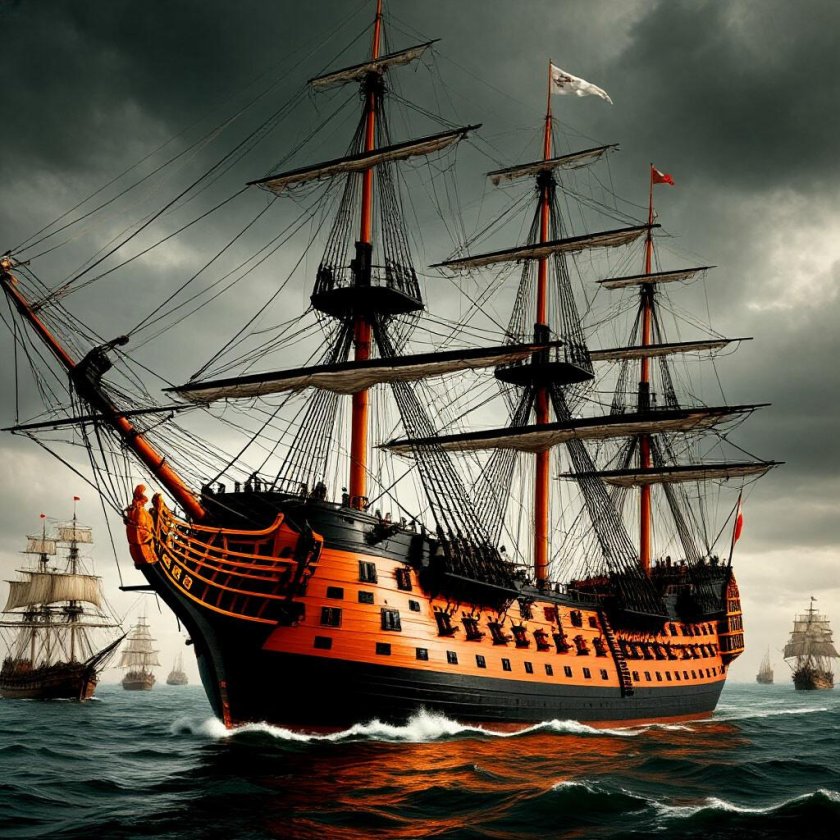 Парусные корабли