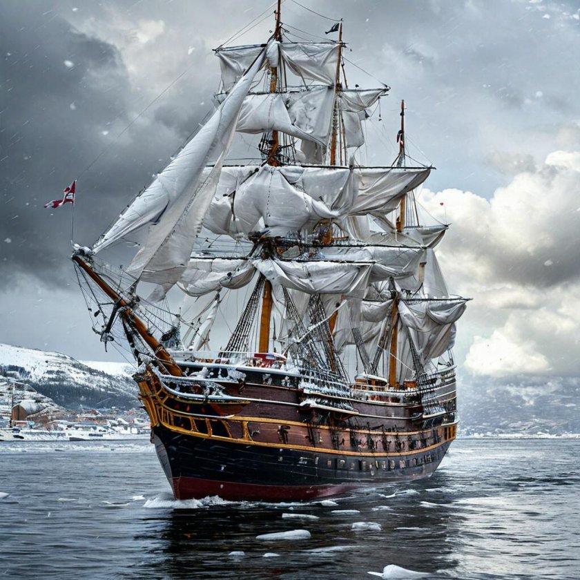 Корабли парусники