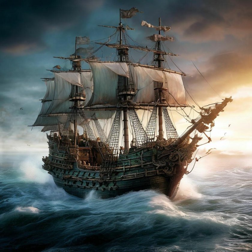 Парусные корабли