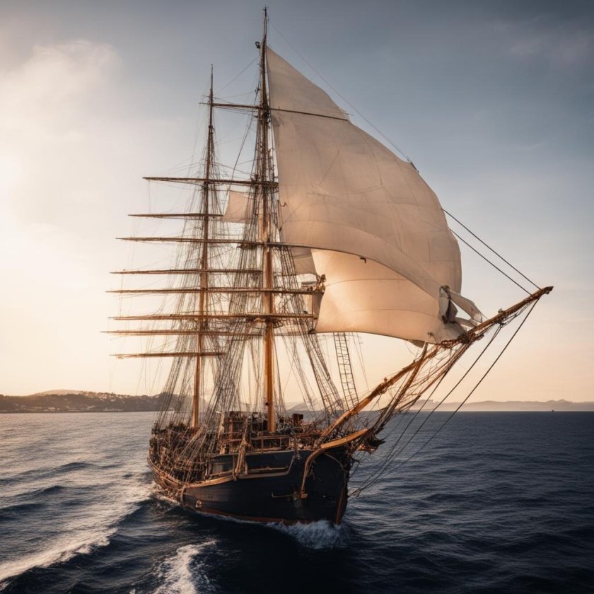 Парусные корабли