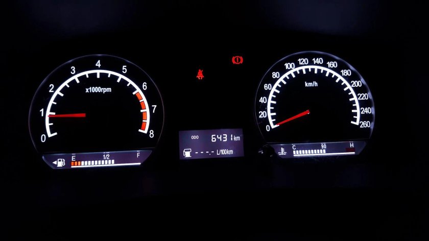 Приборная панель Geely Vision