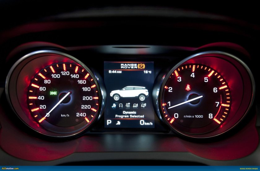 Приборка Рендж Ровер Эвок