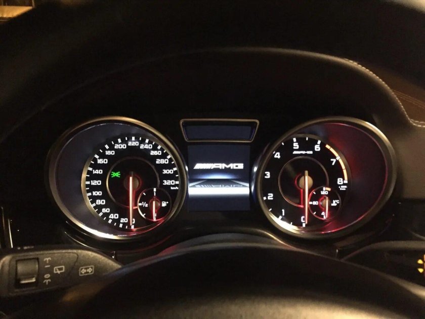 Приборная панель w166 в w164