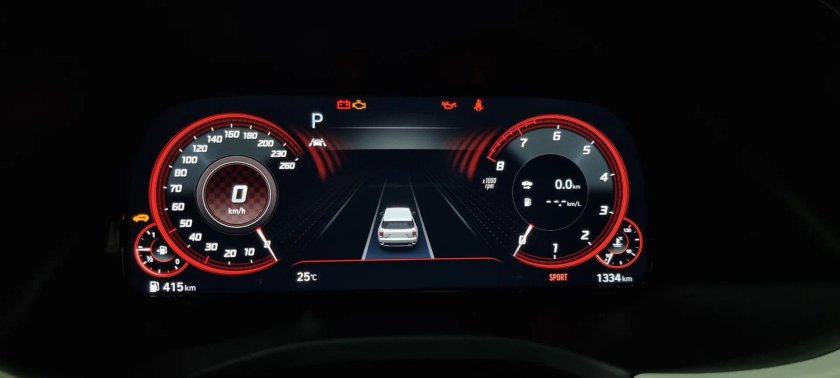 Приборная панель Hyundai Palisade