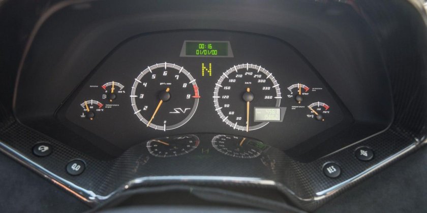 Gallardo Lamborghini приборная панель