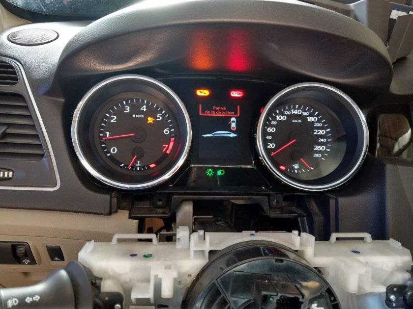 Приборная панель sm7