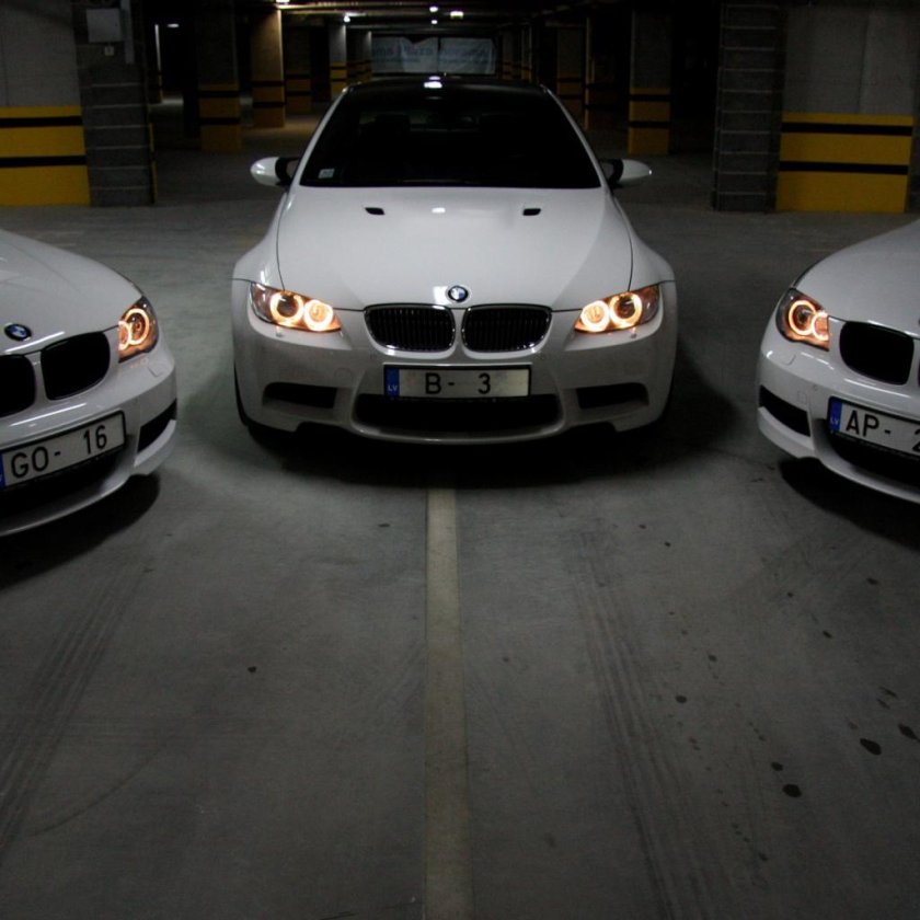 Фары БМВ на приору