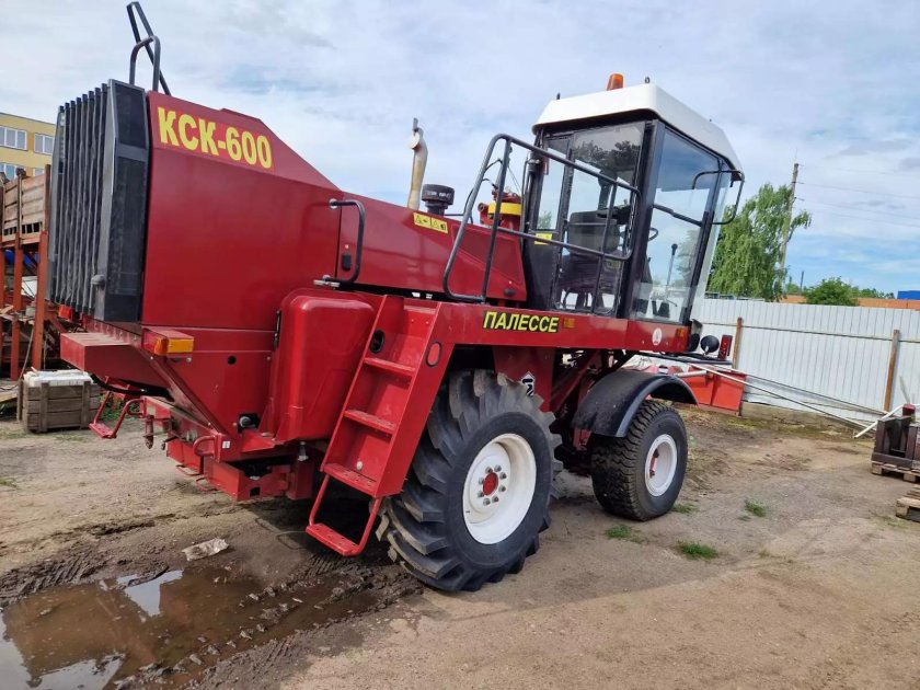 Кормоуборочный комбайн полесье кск 600