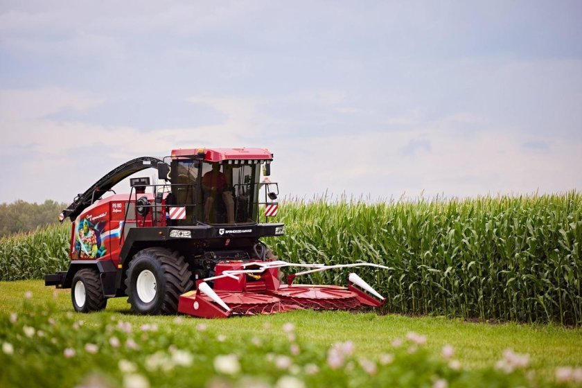 Кормоуборочный комбайн полесье квк-800