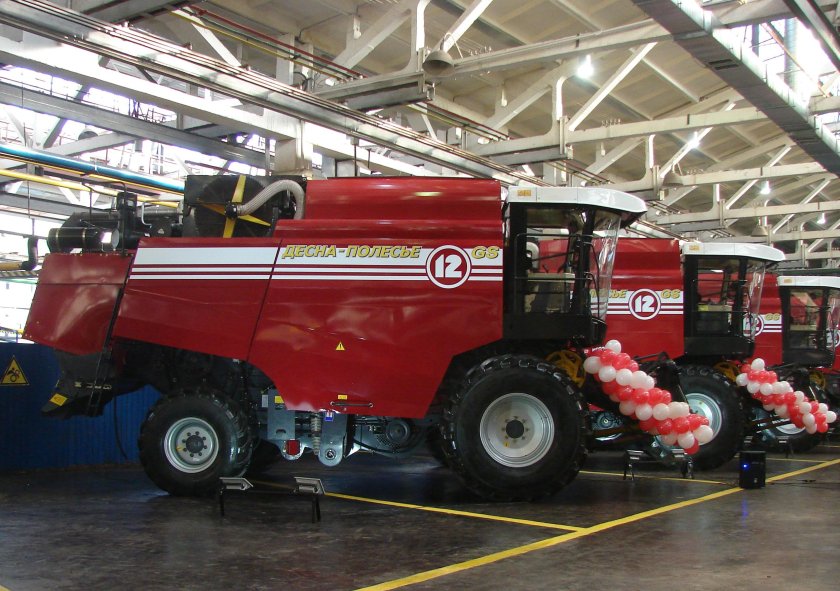 Десна Полесье комбайн