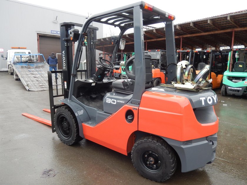 Toyota 2fd180 автопогрузчик