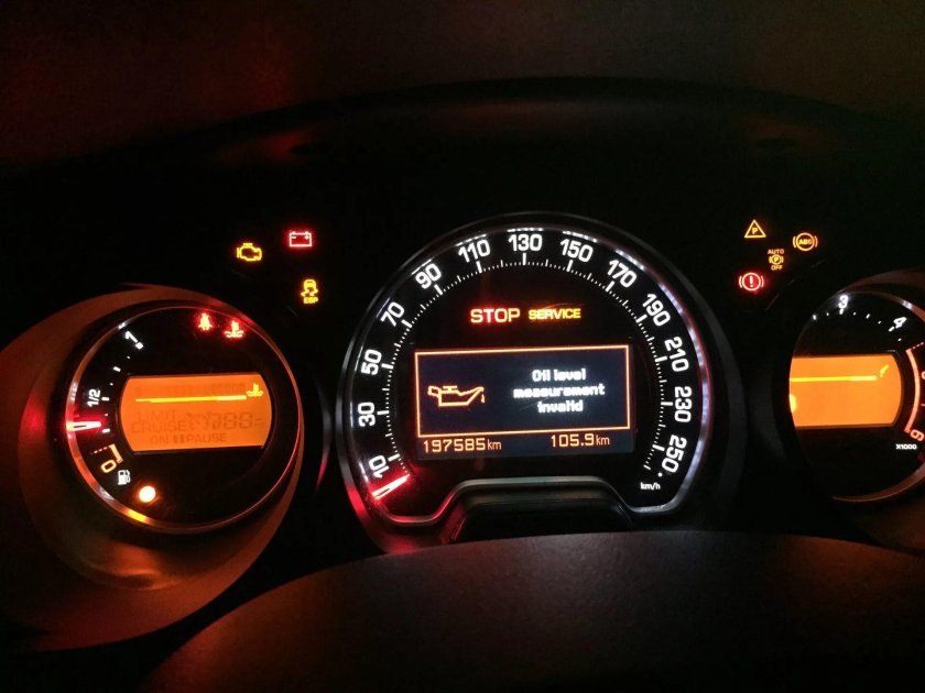 Citroen c5 приборная панель