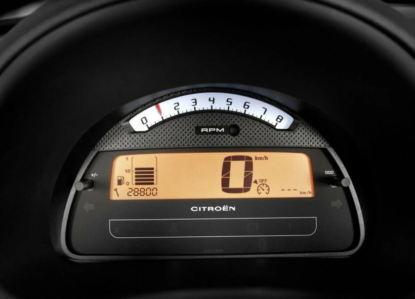 Citroen c3 приборная панель