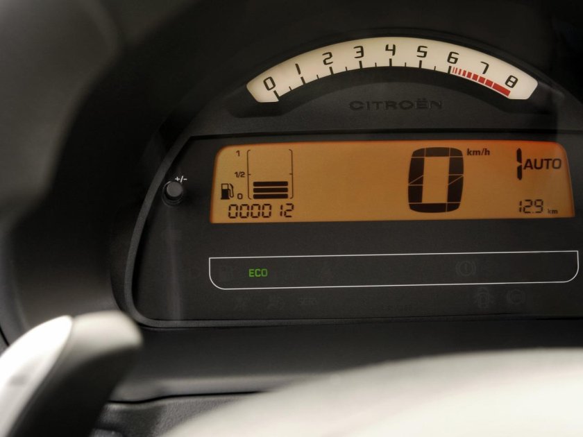 Citroen c3 приборная панель