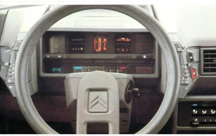 Citroen BX 16 салон