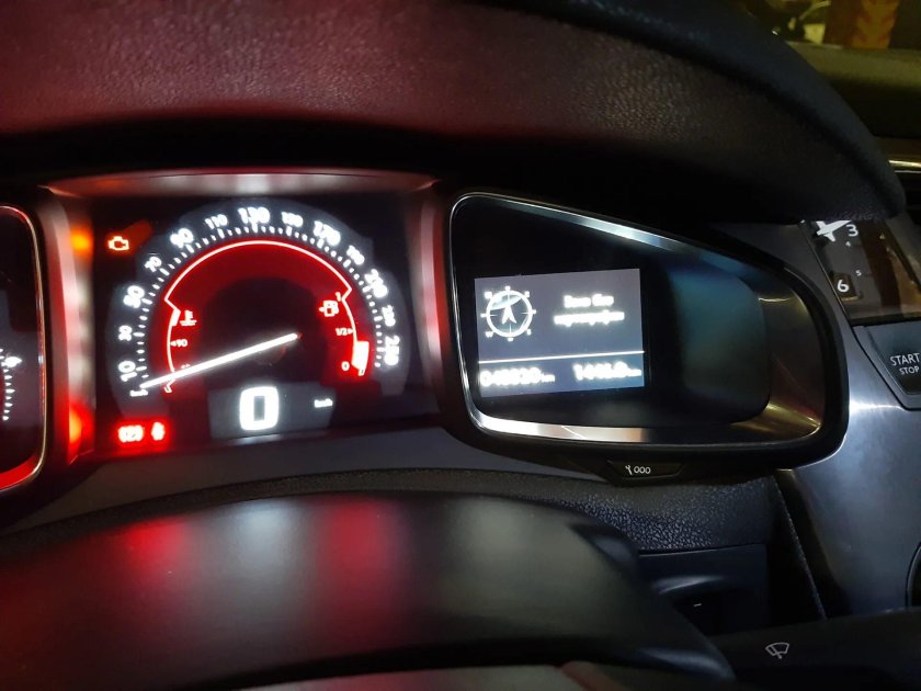 Ситроен ds5 приборка