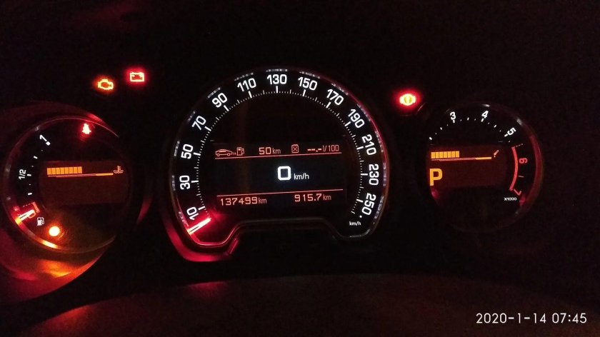 Панель приборов Citroen c5 x7