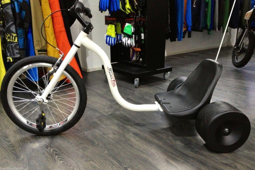 Безмоторный дрифт трайк