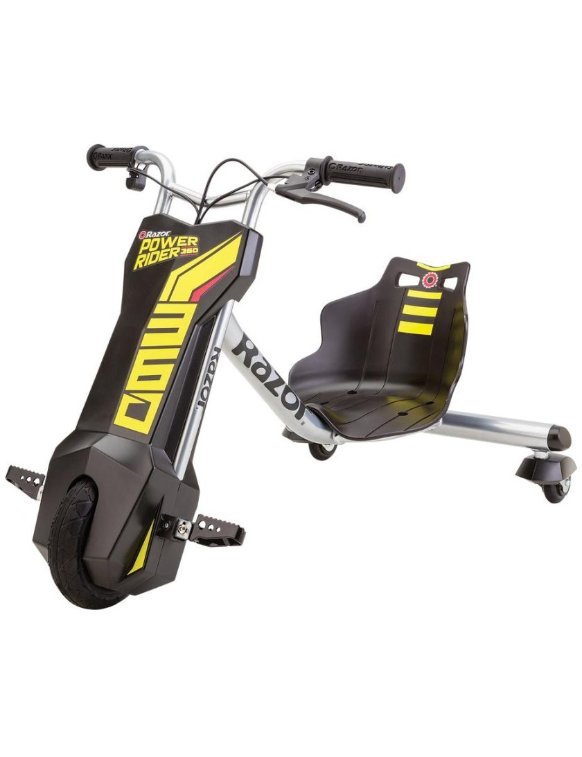 Электроскутер для дрифта Razor POWERRIDER 360 зелёный