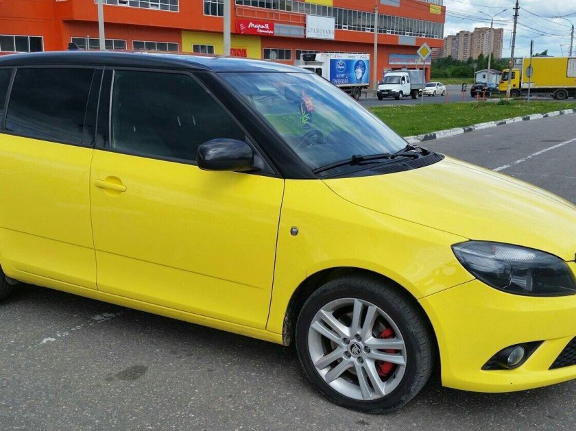 Шкода фабия рс