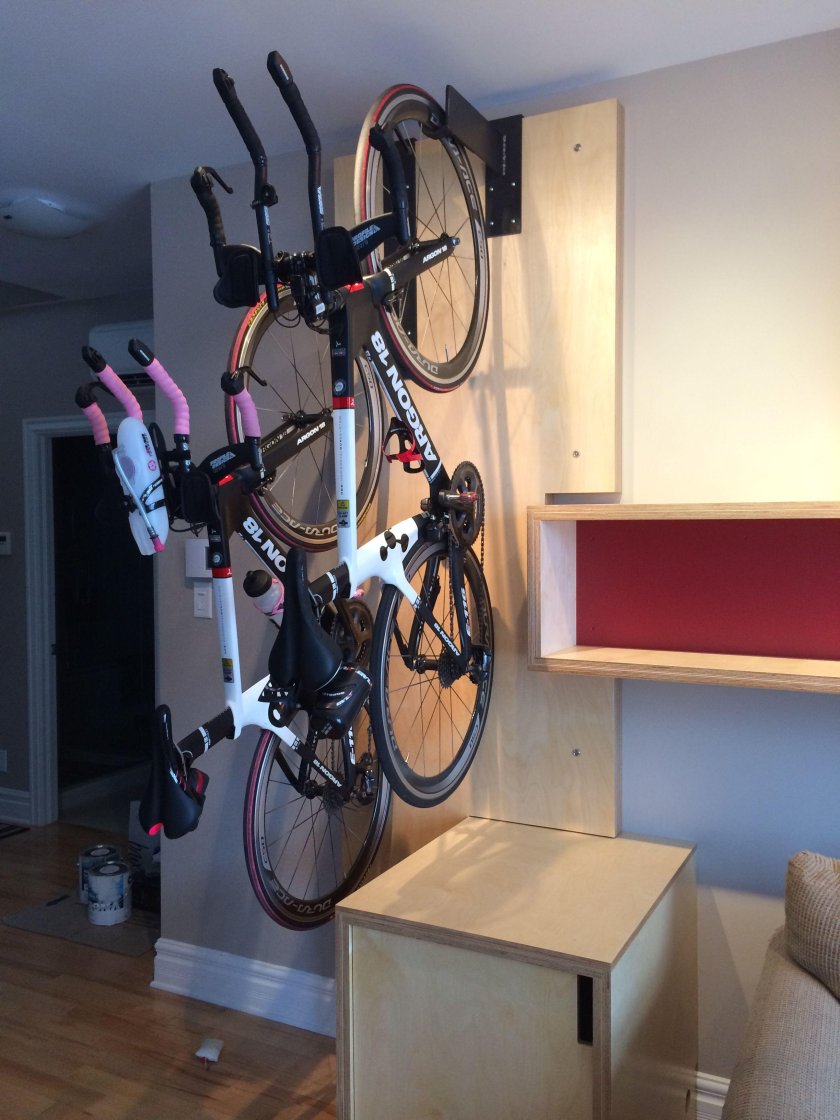 Хранение велосипеда в шкафу