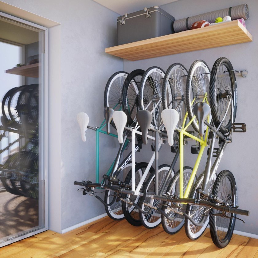 Крепление для велосипеда на стене