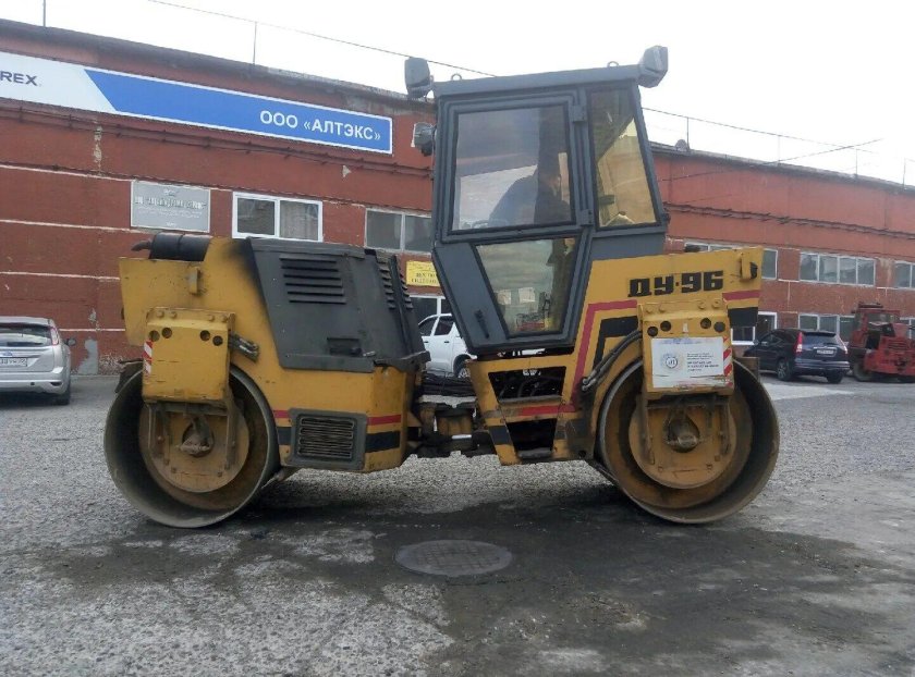 Ду-85 каток пневмоколёсный
