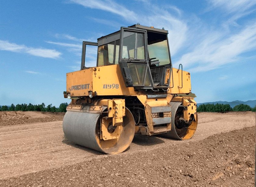 Каток дорожный Раскат Ду-98