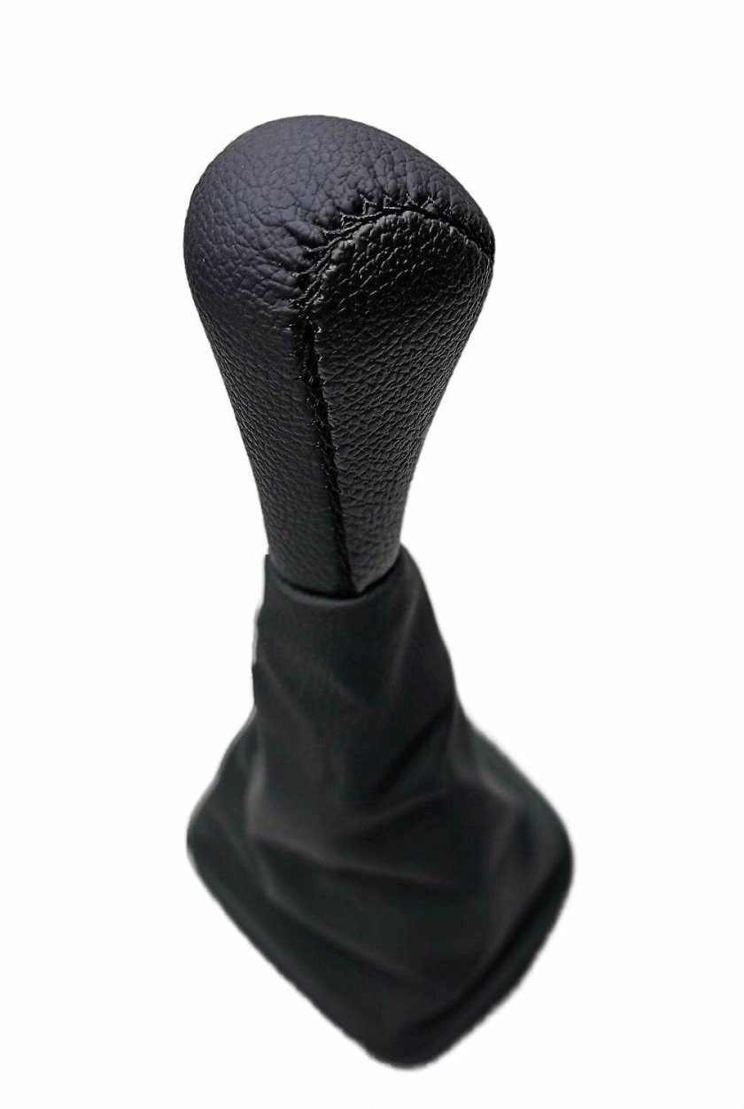 Ручка КПП С чехлом ВАЗ 2113-15 модель сфера кожзам черная AUTOBRA 2148-Ч