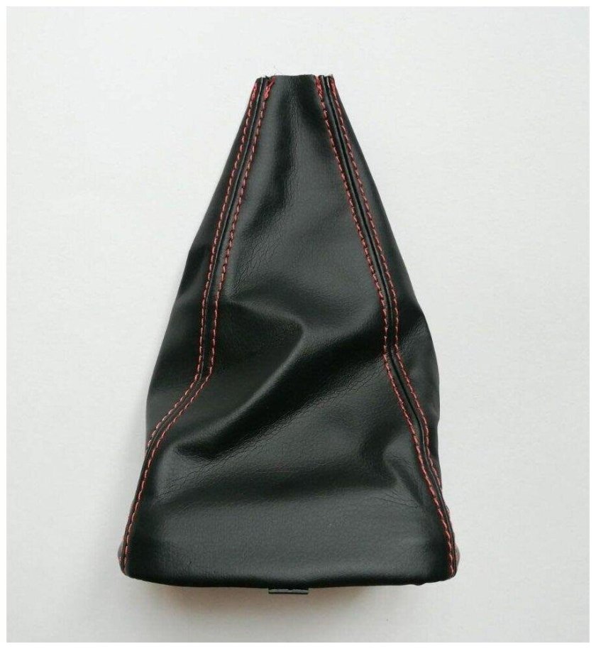 Чехол на рычаг КПП 2113-15 модель сфера кожзам серый AUTOBRA