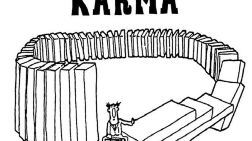 Эффект Домино карикатура