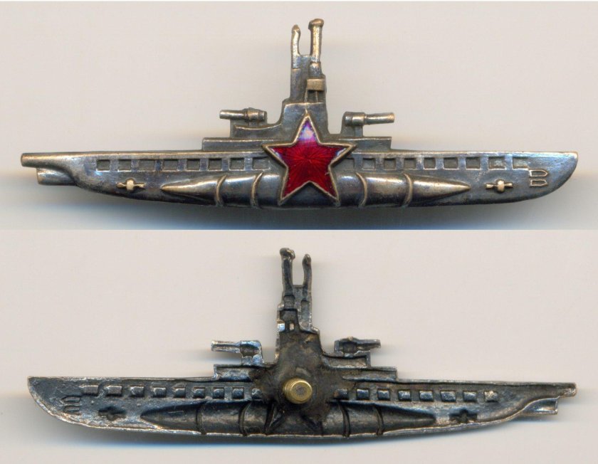 Знак командир подводной лодки СССР