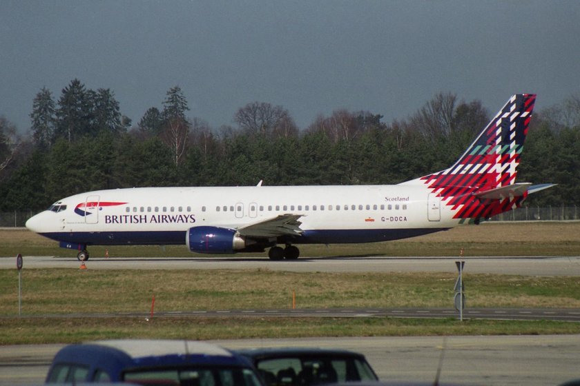 Боинг 737 200 Бритиш Эйрлайнс