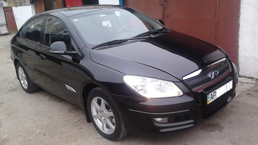 Chery m11 черная