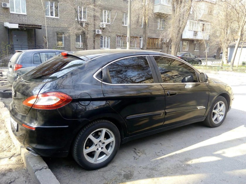 Чери м11 хэтчбек чёрный